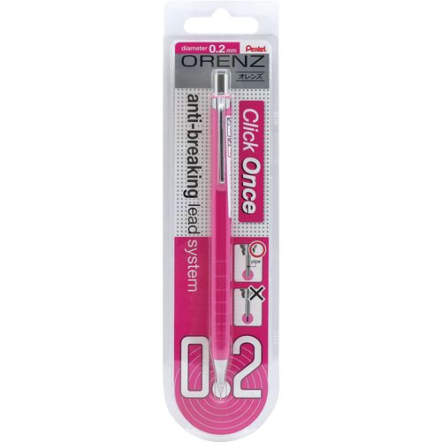 Tehnička olovka 0,2 PENTEL Orenz XPP502-P roza bls slika 1