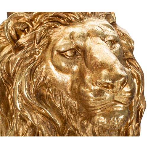 Mauro Ferretti Dekoracija GOLD LION cm 67X36,5X80 slika 5