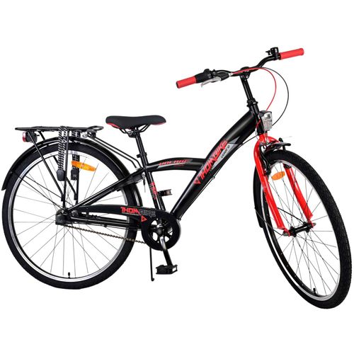 Dječji bicikl Volare Thombike 26" crno-crveni 3 brzine slika 2