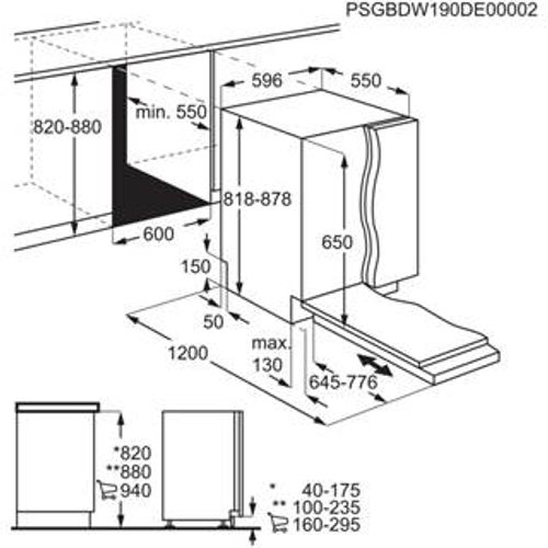 Electrolux perilica posuđa EEG48300L  slika 10