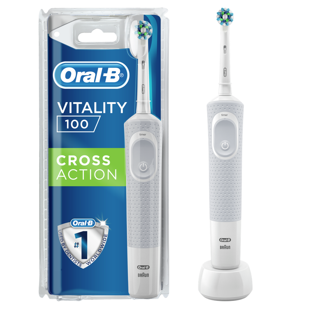 Oral-B Električna četkica za zube D100 Vitality Adults Cross Action slika 1