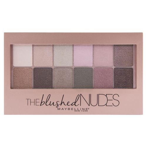 Maybelline New York Eye Shadow Palette Blushed Nudes Paleta sjenila  slika 1