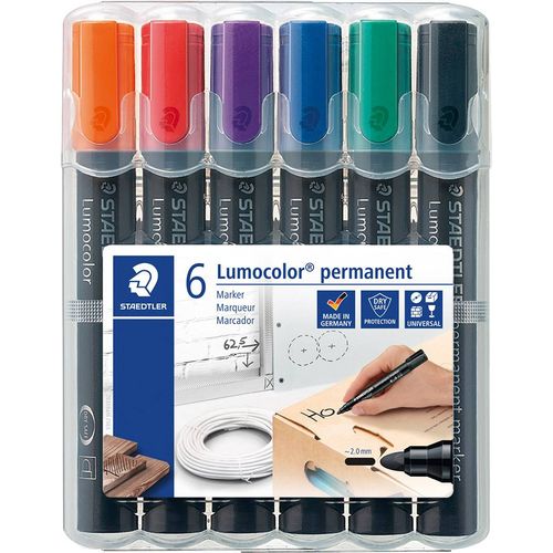 Staedtler Lumocolor 352 WP6 trajni marker razvrstano (izbor boje nije moguć) vodootporno: da slika 1