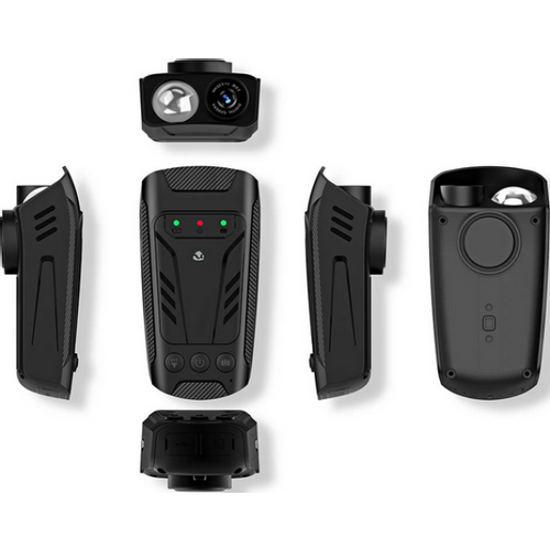 CCAM100BK 3-in-1 Full HD kamera za biciklu, LED osvetljenje i sirena slika 1