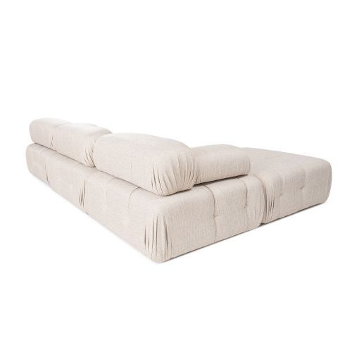 Woody Fashion Kutna garnitura Doblo 3 Seater with Pouffe ( L1-O1-1R-Pouffe) - svjetlo smeđa slika 7