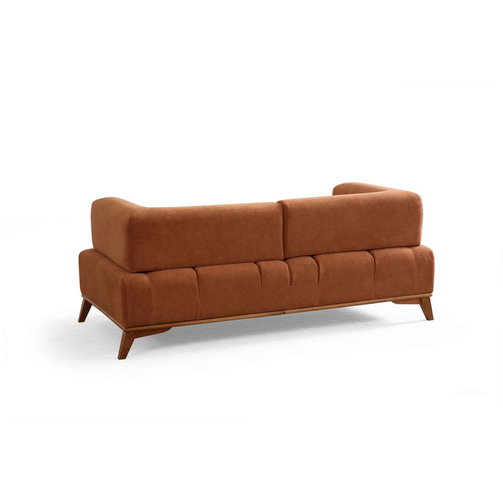 Dvosjed Sofa Hera - Narandžasti slika 5