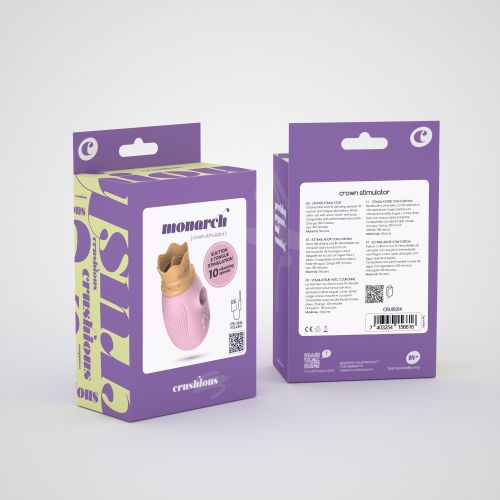 CRUSHIOUS MONARCH CLITORAL STIMULATOR PINK slika 14