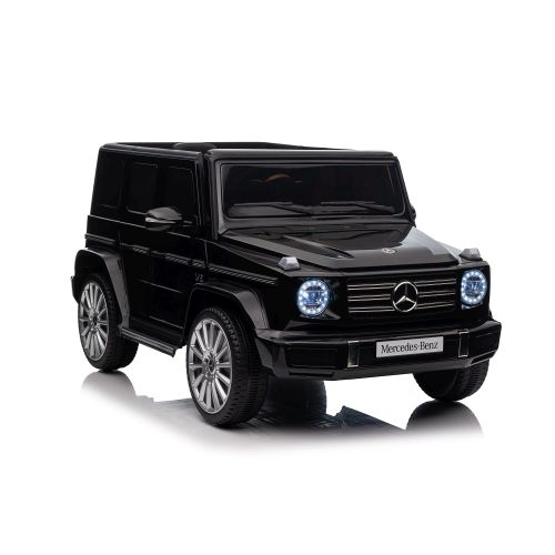 Licencirani Mercedes G500 4x4 crni - auto na akumulator slika 1