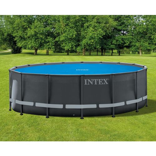 Intex solarna navlaka za bazen plava 470 cm polietilenska slika 1