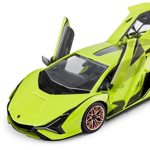 Rastar Lamborghini Sian 1:18 zeleni na daljinsko upravljanje slika 3