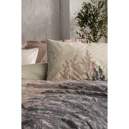 Lindon - Beige Beige Ranforce Double Quilt Cover Set slika 2