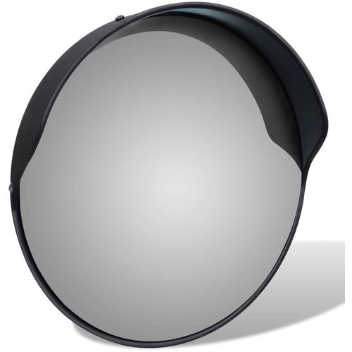Konveksno vanjsko prometno ogledalo od PC plastike crno 30 cm slika 24