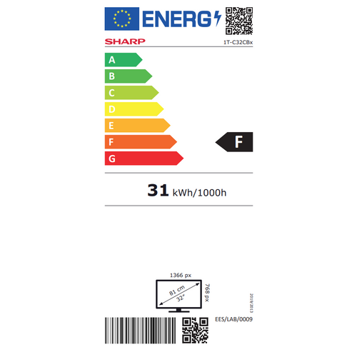 Sharp HD LED TV 32CB3E slika 7