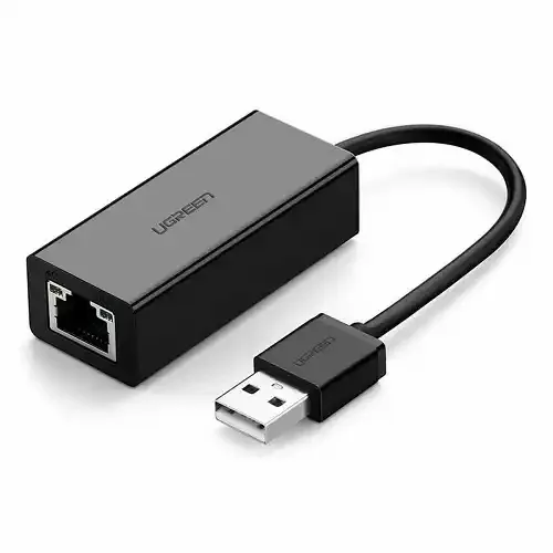 Adapter USB-LAN 2.0 Ugreen CR110 10/100Mbps beli slika 1