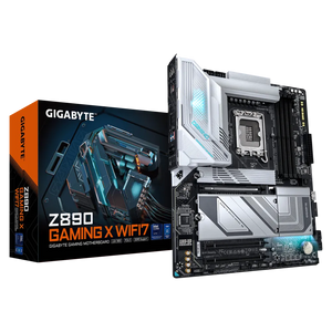 GIGABYTE Z890 GAMING X WIFI7, DDR5, SATA3, USB4, DP, 2.5GbE, WIFI 7, LGA1851 ATX