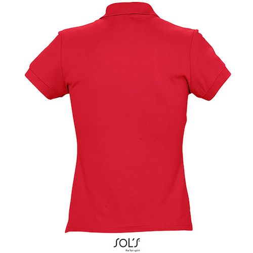 PASSION ženska polo majica sa kratkim rukavima - Crvena, XL  slika 6