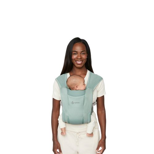 Ergobaby Embrace Soft Air Mesh nosiljka Sage slika 18