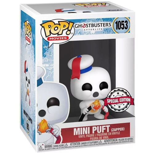 Ghostbusters Afterlife Mini Puft Zapped Ekskluzivna POP Figura slika 2