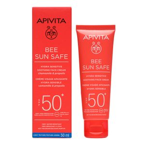 Apivita bee sun safe krema za osjetljivu kožu lica SPF 50+ 50ml