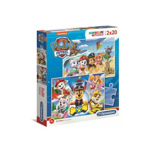 Clementoni Puzzle 2X20 Paw Patrol slika 1