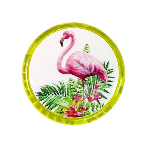 Yoyo žuti s flamingom slika 2