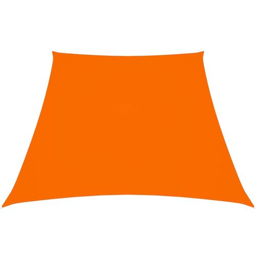 Jedro protiv sunca tkanina Oxford trapezno 2/4 x 3 m narančasto slika 1