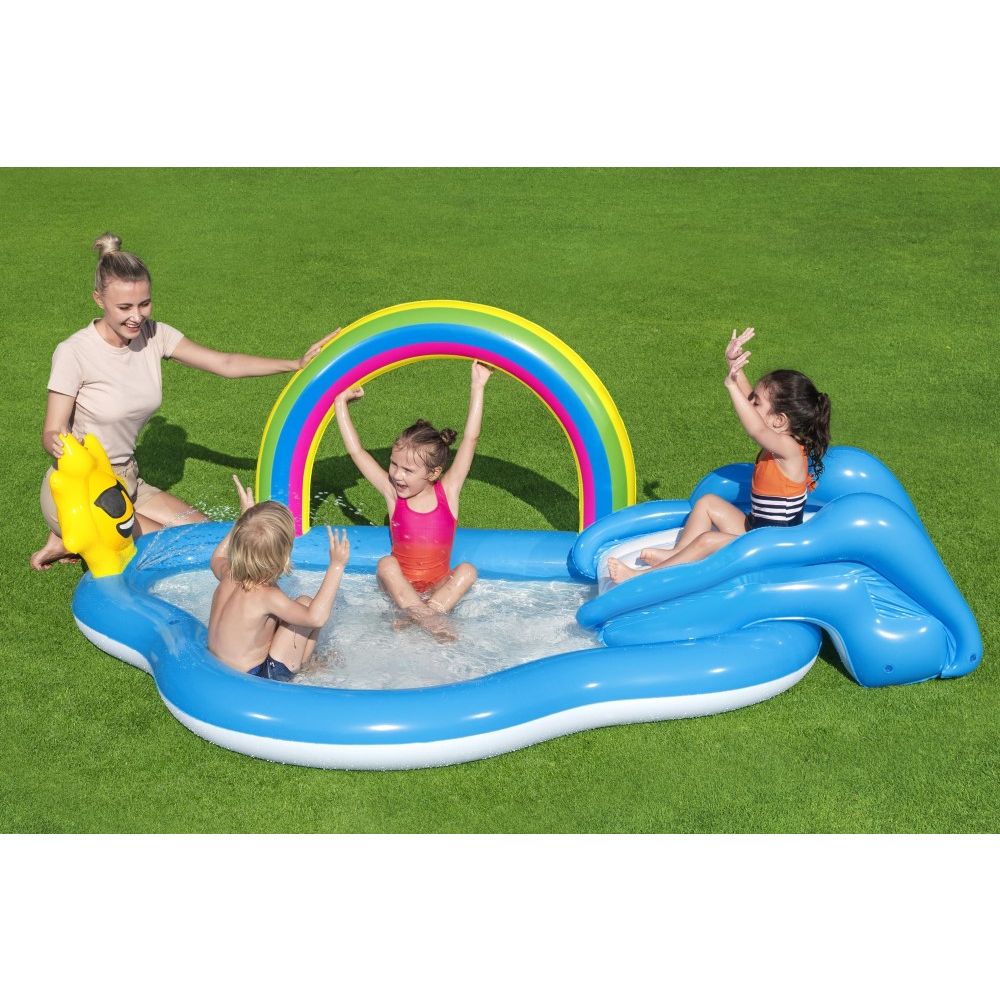 Bestway centar za igru na vodi Rainbow’n’Shine 257×145×91 cm –  model 53092 slika 1