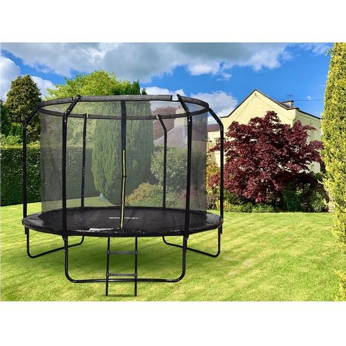 Vrtni trampolin SkyFlyer crni – 426 cm slika 2