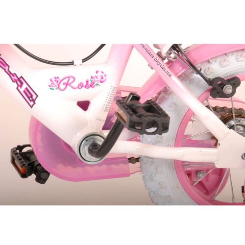 Volare dječji bicikl Rose 12" s dvije ručne kočnice roza slika 15