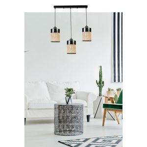 Zeus 3 Lü Sıralı Siyah Sarkıt Rattan
Black Chandelier