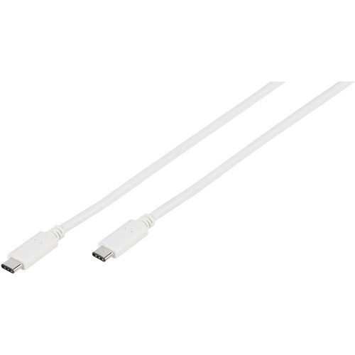 Vivanco USB kabel USB 3.2 gen. 1 (USB 3.0) USB-C® utikač, USB-C® utikač 1.00 m bijela  39641 slika 3