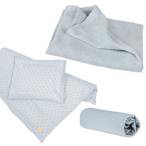 Roba Kids Set posteljine sa dekicom Lil Planet, Plavi