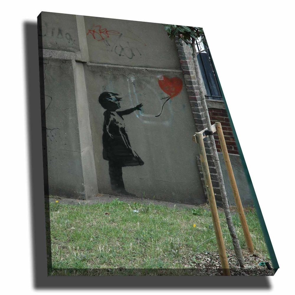 Dekorativna Platnena Slika 'Multicolor' - 70100BANKSY008 slika 2
