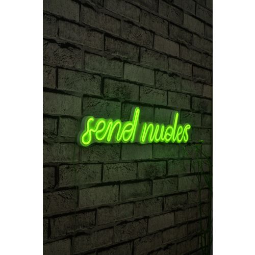 Wallity Ukrasna plastična LED rasvjeta, Send Nudes - Green slika 10