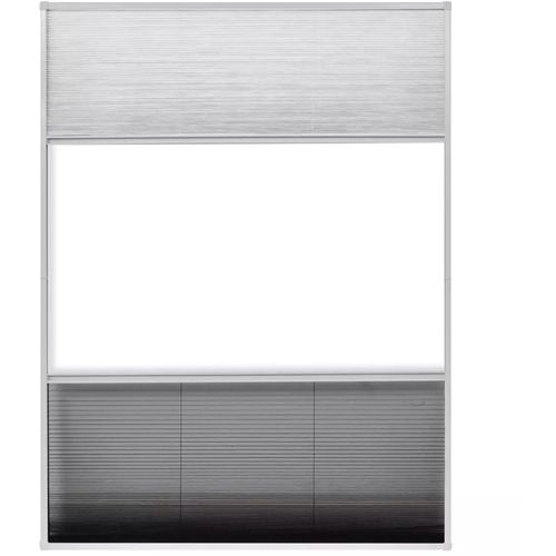 Zaslon Protiv Insekata za Prozore Aluminijski 60x80 cm sa Sjenilom slika 32
