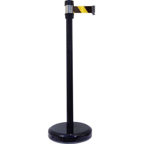 VISO RS 2 BK NJ Stup zaštitne pojaseve crni Remen crno-žute prugaste boje (Ø x V) 50 mm x 980 mm slika 1
