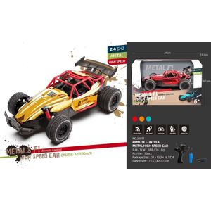 Metalni buggy na daljinsko upravljanje RACING 01 R/C - zlatni