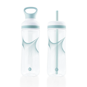 EQUA, plastična smoothie boca od tritana, Wave 2 u 1, BPA, BPF i BPS-free, 800ml