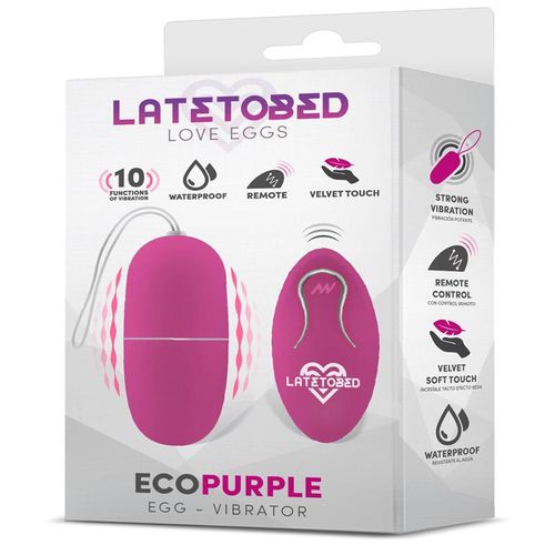 Latetobed Ecopurple Egg Vibrator slika 4