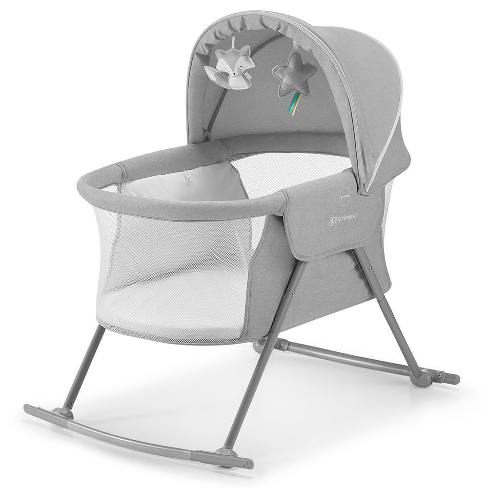 Kinderkraft Sklopiva kolijevka LOVI 3U1 Grey slika 2