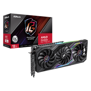 SVGA Asrock Radeon RX 7700 XT Phantom Gaming 12G GDDR6 OC, RX7700XT PG 12GO