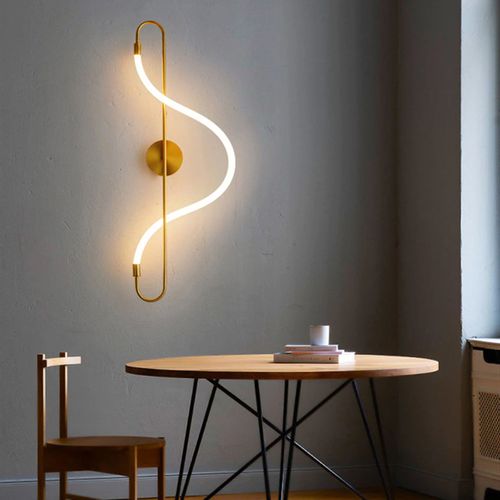 TOOLIGHT APP858-W Long Gold LED zidna svjetiljka slika 7