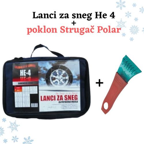 Lanci za sneg Sila He4 12mm plus poklon Strugač Polar slika 1