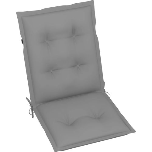 Jastuci za vrtne stolice 6 kom sivi 100 x 50 x 7 cm slika 25
