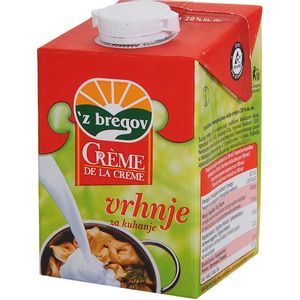 Z bregov vrhnje za kuhanje 0,5l -KRATAK ROK