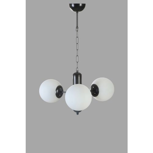 Bankok 3 Lü Siyah Beyaz Camlı Avize Black
White Chandelier slika 4