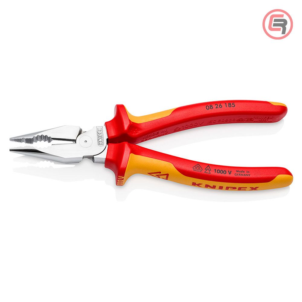 Knipex Kliješta Kombinovana Špicasta 185 mm / 1000V - 08 26 185 slika 2