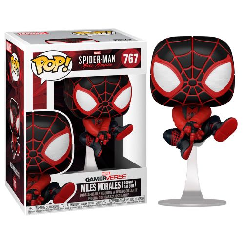 POP figure Marvel Spiderman Miles Morales Bodega Cat Suit slika 1