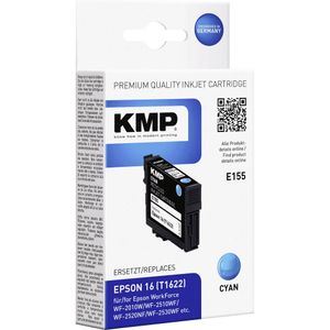 KMP tinta zamijenjen Epson T1622 (16) kompatibilan  cijan E155 1621,4803