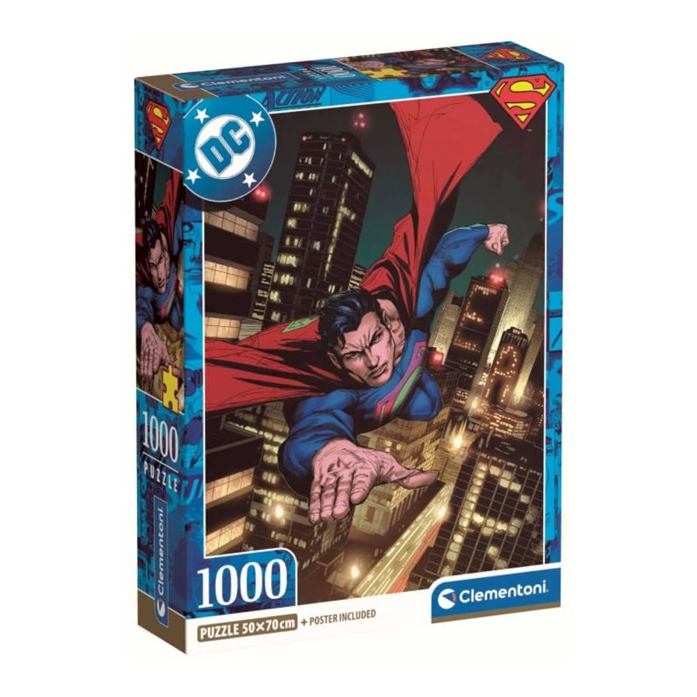 Clementoni CL37506 Puzzle SUPERMAN, 1000kom slika 1